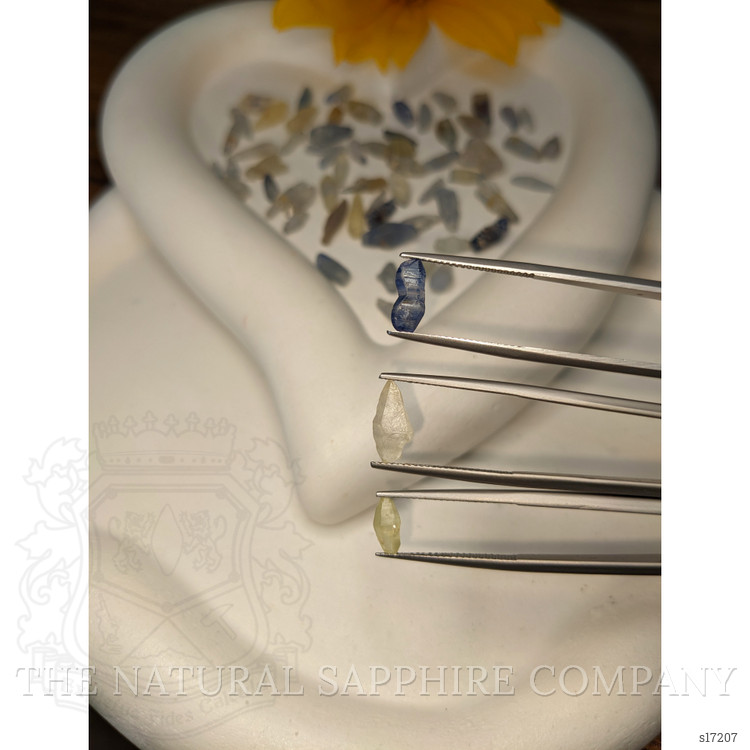 99.80 Ct. Multi Color Sapphire Crystal from Ceylon (Sri Lanka)