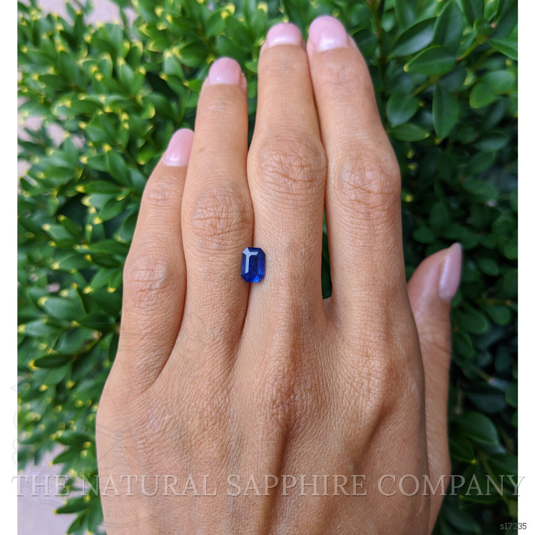 1.31 Ct. Blue Sapphire from Ceylon (Sri Lanka)