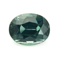 2.03 Ct. Bluish Green Sapphire from Madagascar Video