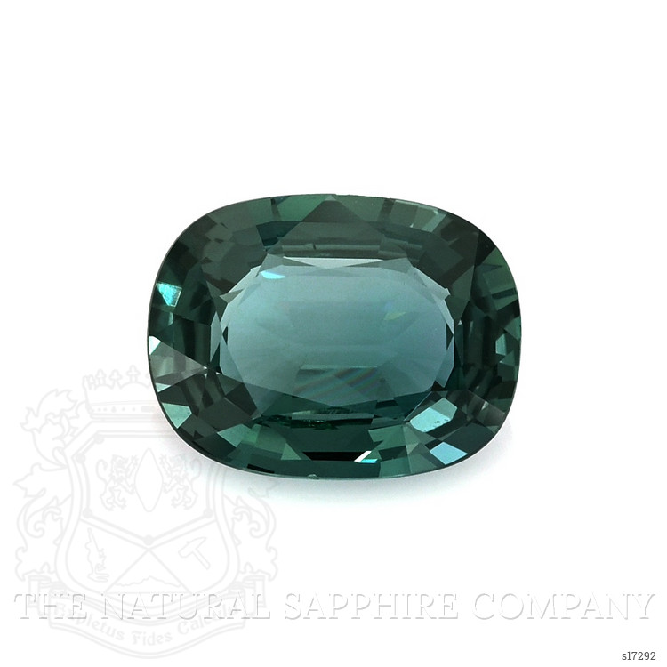 4.47 Ct. Bluish Green Sapphire from Ceylon (Sri Lanka)