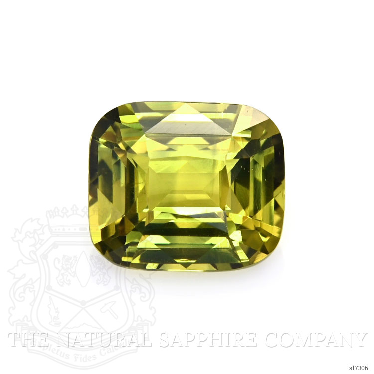 3.04 Ct. Yellowish Green Sapphire from Madagascar