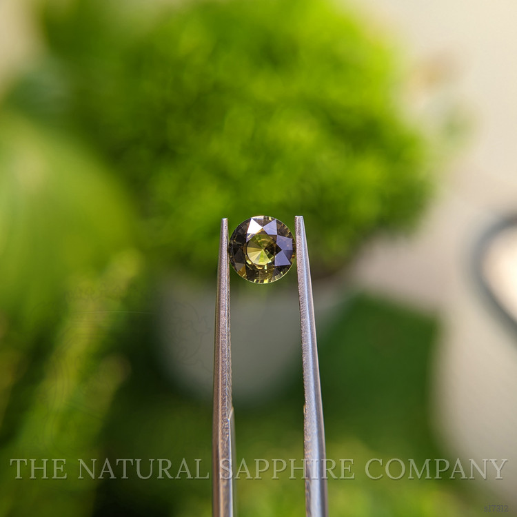 1.12 Ct. Greenish Yellow Sapphire from Madagascar