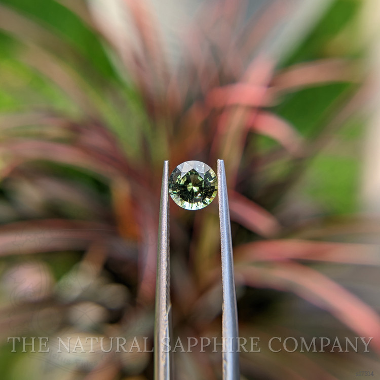 1.00 Ct. Green Sapphire from Madagascar