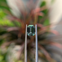 1.58 Ct. Green Sapphire from Madagascar Life Style