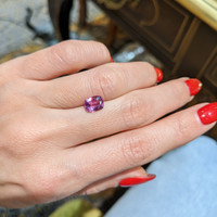 1.65 Ct. Pink Sapphire from Ceylon (Sri Lanka) Life Style
