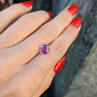2.10 Ct. Pink Sapphire from Ceylon (Sri Lanka) Life Style