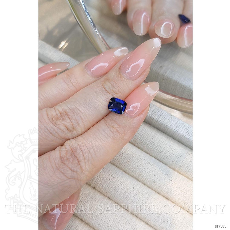 1.55 Ct. Blue Sapphire from Ceylon (Sri Lanka)