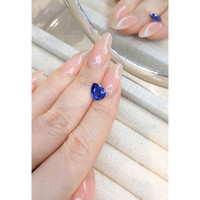 2.11 Ct. Blue Sapphire from Ceylon (Sri Lanka) Life Style