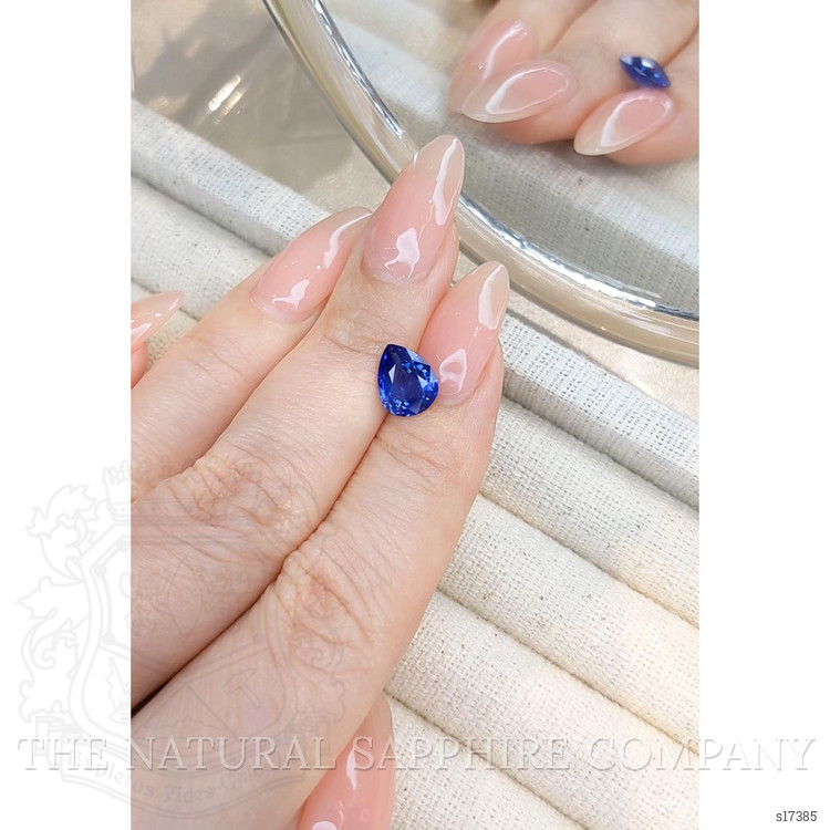 2.11 Ct. Blue Sapphire from Ceylon (Sri Lanka)
