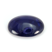 7.64 Ct. Blue Cabochon Sapphire from Burma (Myanmar) Video