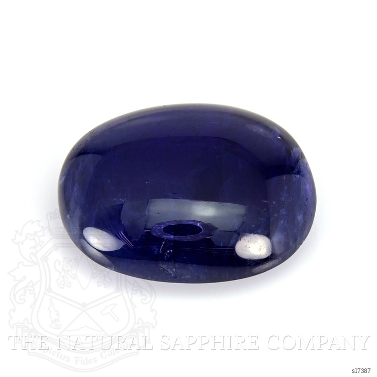 10.99 Ct. Blue Cabochon Sapphire from Burma (Myanmar)
