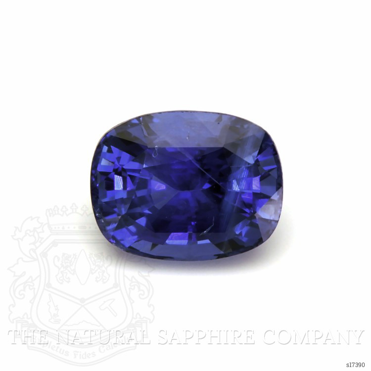 3.96 Ct. Blue Sapphire from Ceylon (Sri Lanka)
