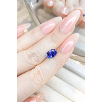 3.03 Ct. Blue Sapphire from Ceylon (Sri Lanka) Life Style