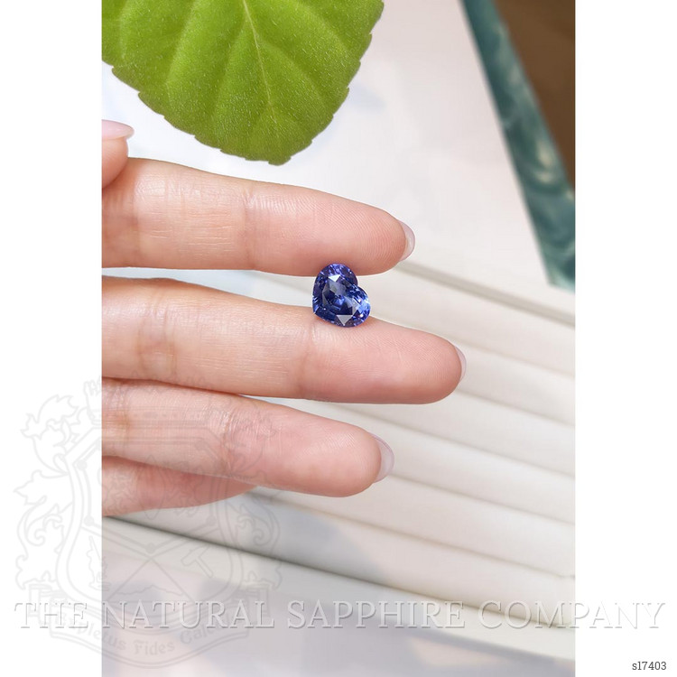4.55 Ct. Blue Sapphire from Ceylon (Sri Lanka)