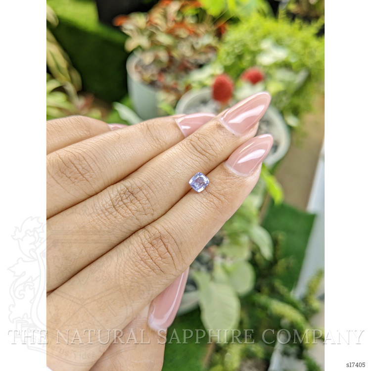 0.82 Ct. Purple Sapphire from Ceylon (Sri Lanka)