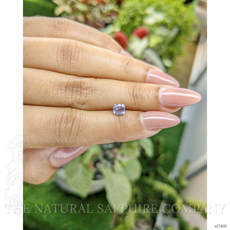 0.82 Ct. Purple Sapphire from Ceylon (Sri Lanka)