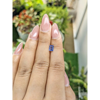 0.69 Ct. Blue Sapphire from Ceylon (Sri Lanka) Life Style