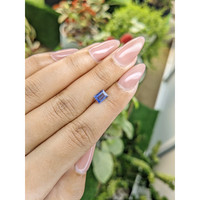 0.69 Ct. Blue Sapphire from Ceylon (Sri Lanka) Life Style