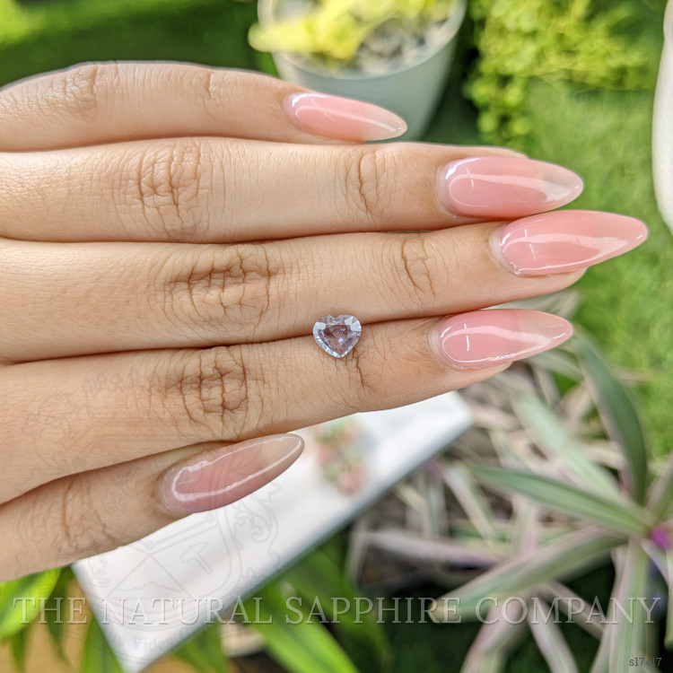 0.94 Ct. Purple Sapphire from Ceylon (Sri Lanka)