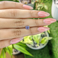 0.75 Ct. Blue Sapphire from Ceylon (Sri Lanka) Life Style