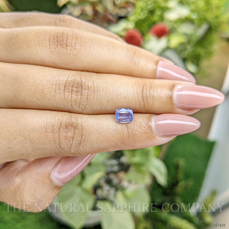 1.04 Ct. Blue Sapphire from Ceylon (Sri Lanka)