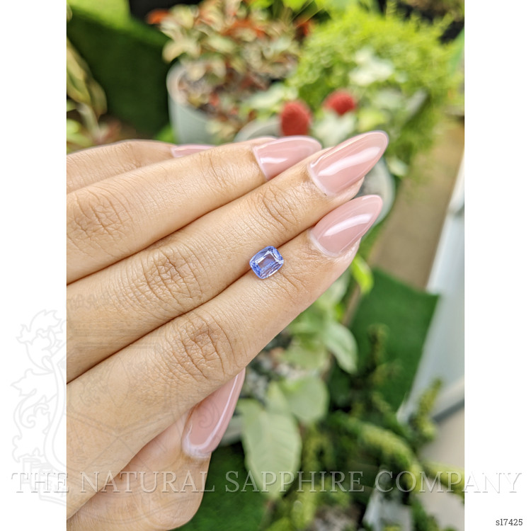 1.04 Ct. Blue Sapphire from Ceylon (Sri Lanka)