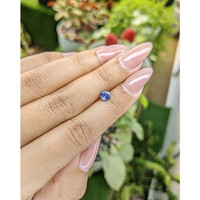 0.57 Ct. Blue Sapphire from Ceylon (Sri Lanka) Life Style