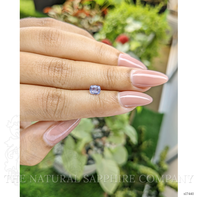 0.65 Ct. Purple Sapphire from Ceylon (Sri Lanka)
