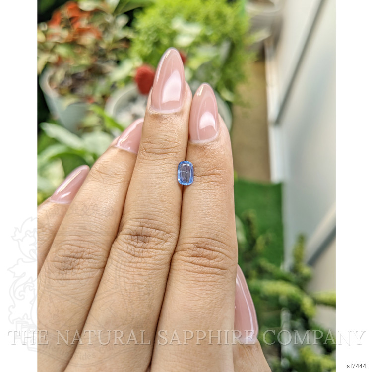 0.64 Ct. Blue Sapphire from Ceylon (Sri Lanka)