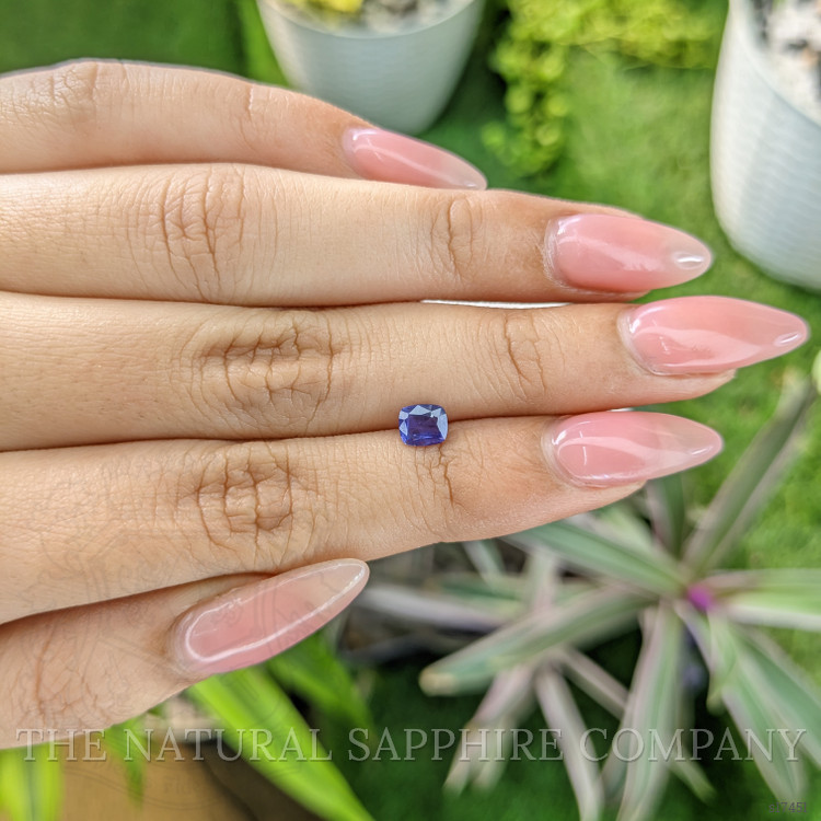 0.69 Ct. Color Change Sapphire from Ceylon (Sri Lanka)