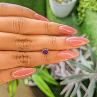 0.69 Ct. Color Change Sapphire from Ceylon (Sri Lanka) Life Style