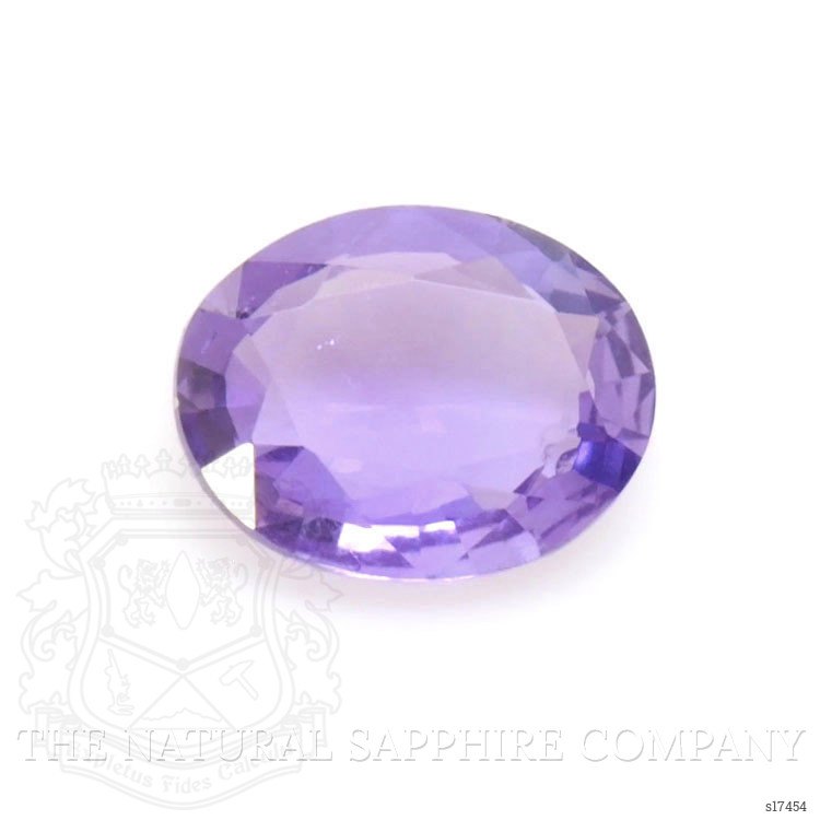 0.46 Ct. Pinkish Purple Sapphire from Ceylon (Sri Lanka)