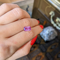 2.08 Ct. Pink Sapphire from Ceylon (Sri Lanka) Life Style