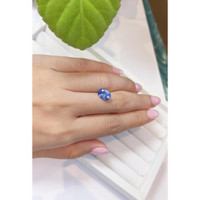 2.76 Ct. Blue Sapphire from Ceylon (Sri Lanka) Life Style