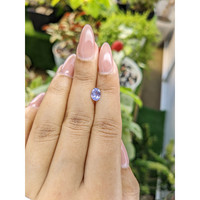 0.98 Ct. Purple Sapphire from Ceylon (Sri Lanka) Life Style