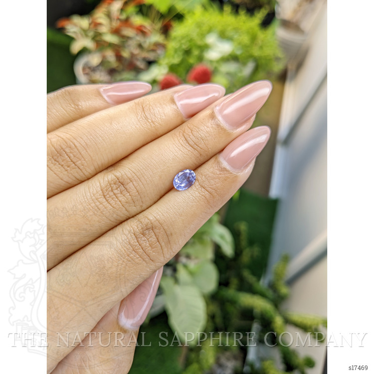 0.98 Ct. Purple Sapphire from Ceylon (Sri Lanka)