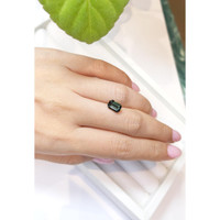 2.06 Ct. Green Sapphire from Madagascar Life Style