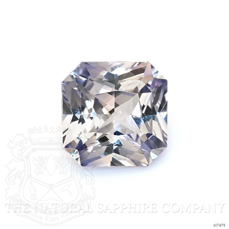 2.74 Ct. Bluish Grey Sapphire from Ceylon (Sri Lanka)