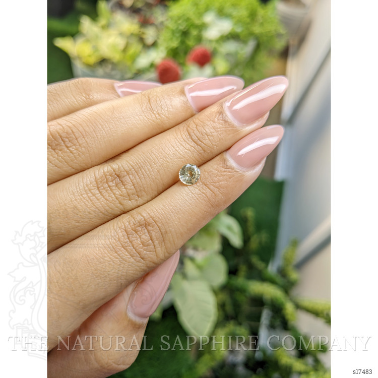 0.86 Ct. Yellow Sapphire from Ceylon (Sri Lanka)