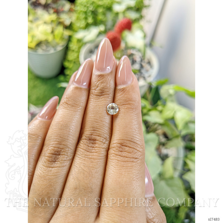 0.86 Ct. Yellow Sapphire from Ceylon (Sri Lanka)