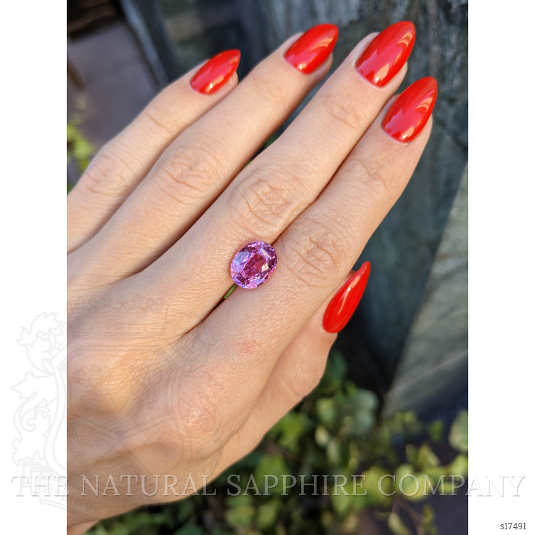 4.05 Ct. Pink Sapphire from Madagascar