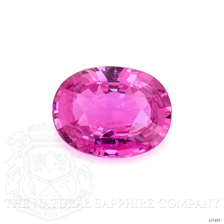 2.89 Ct. Purplish Pink Sapphire from Ceylon (Sri Lanka)