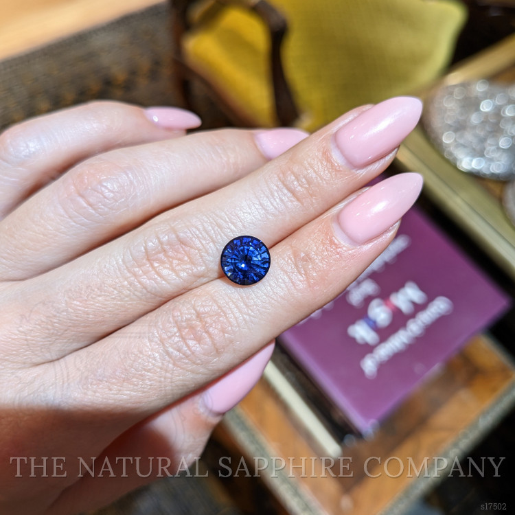 4.03 Ct. Blue Sapphire from Ceylon (Sri Lanka)
