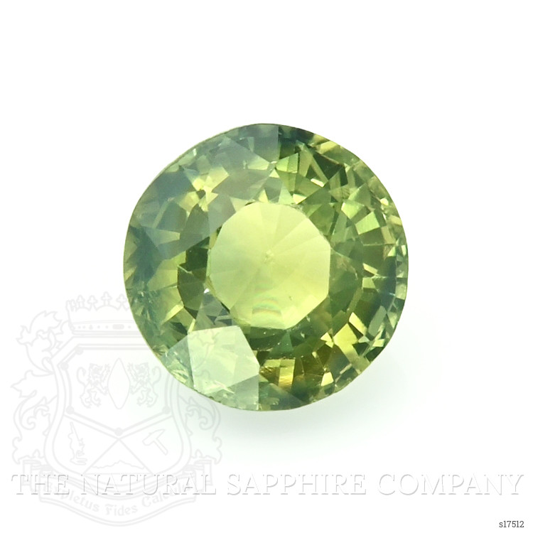 1.35 Ct. Yellowish Green Sapphire from Madagascar