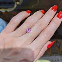 1.22 Ct. Pink Sapphire from Ceylon (Sri Lanka) Life Style