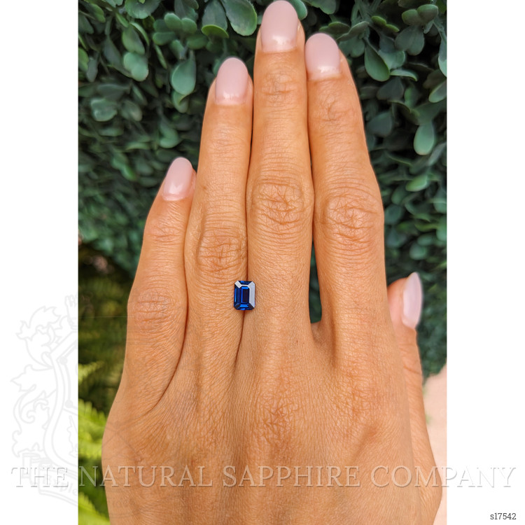 0.95 Ct. Blue Sapphire from Thailand