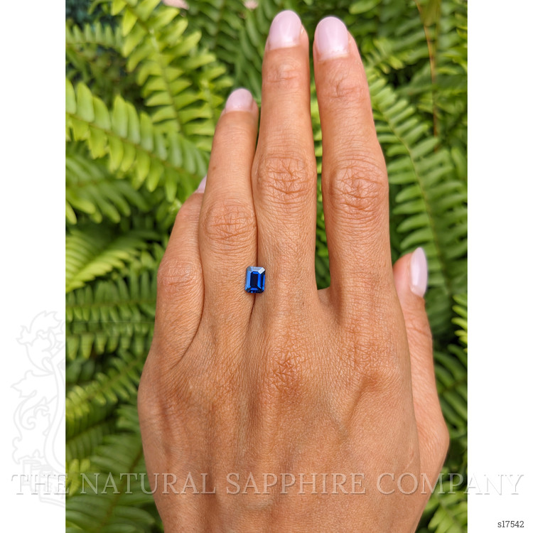 0.95 Ct. Blue Sapphire from Thailand