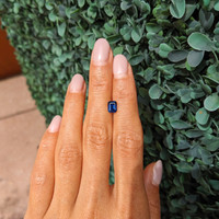 1.11 Ct. Blue Sapphire from Ethiopia Life Style