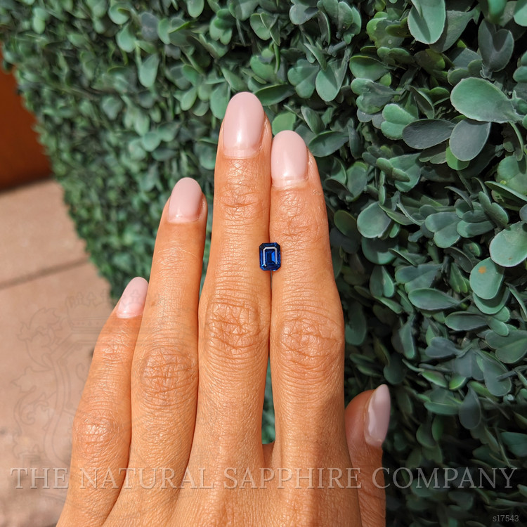 1.11 Ct. Blue Sapphire from Ethiopia