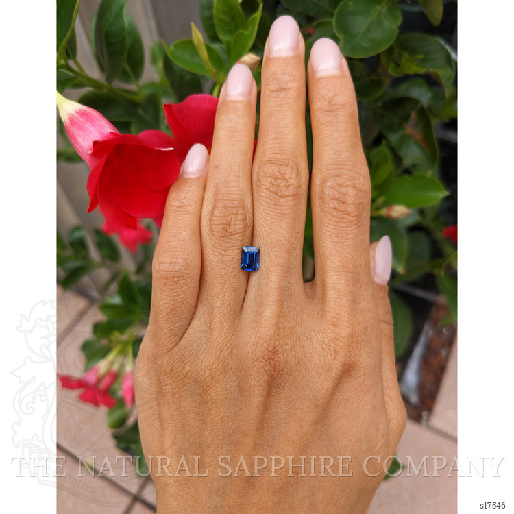 1.30 Ct. Blue Sapphire from Thailand